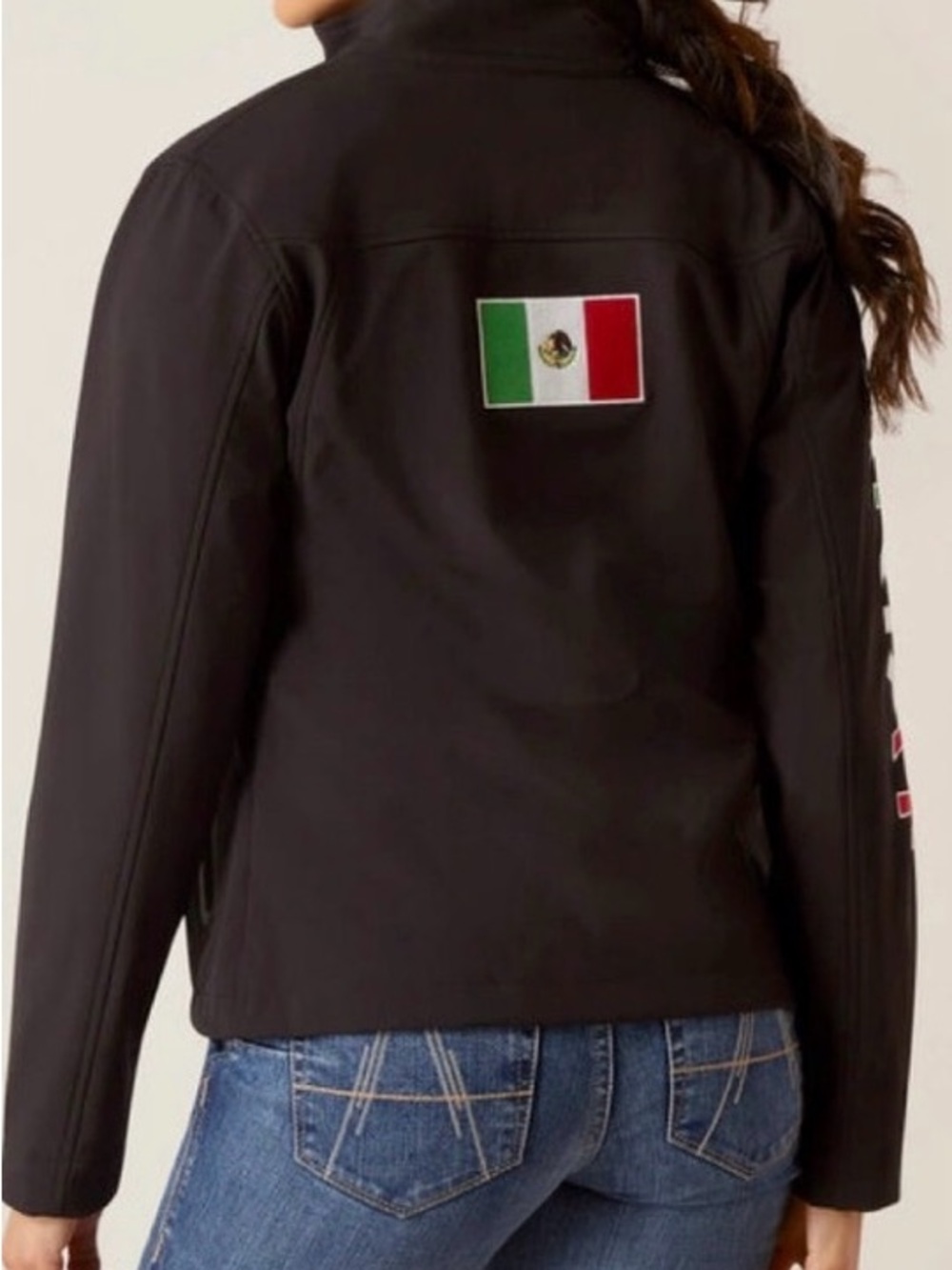 Ariat | Black Women's Flag-Embroidered Jacket🇲🇽